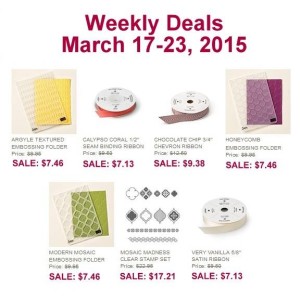 Weekly Deals March 17-23