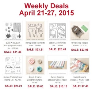 Weekly Deals April 21-27