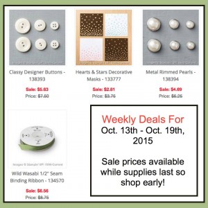 Weekly Deals Oct 13-19